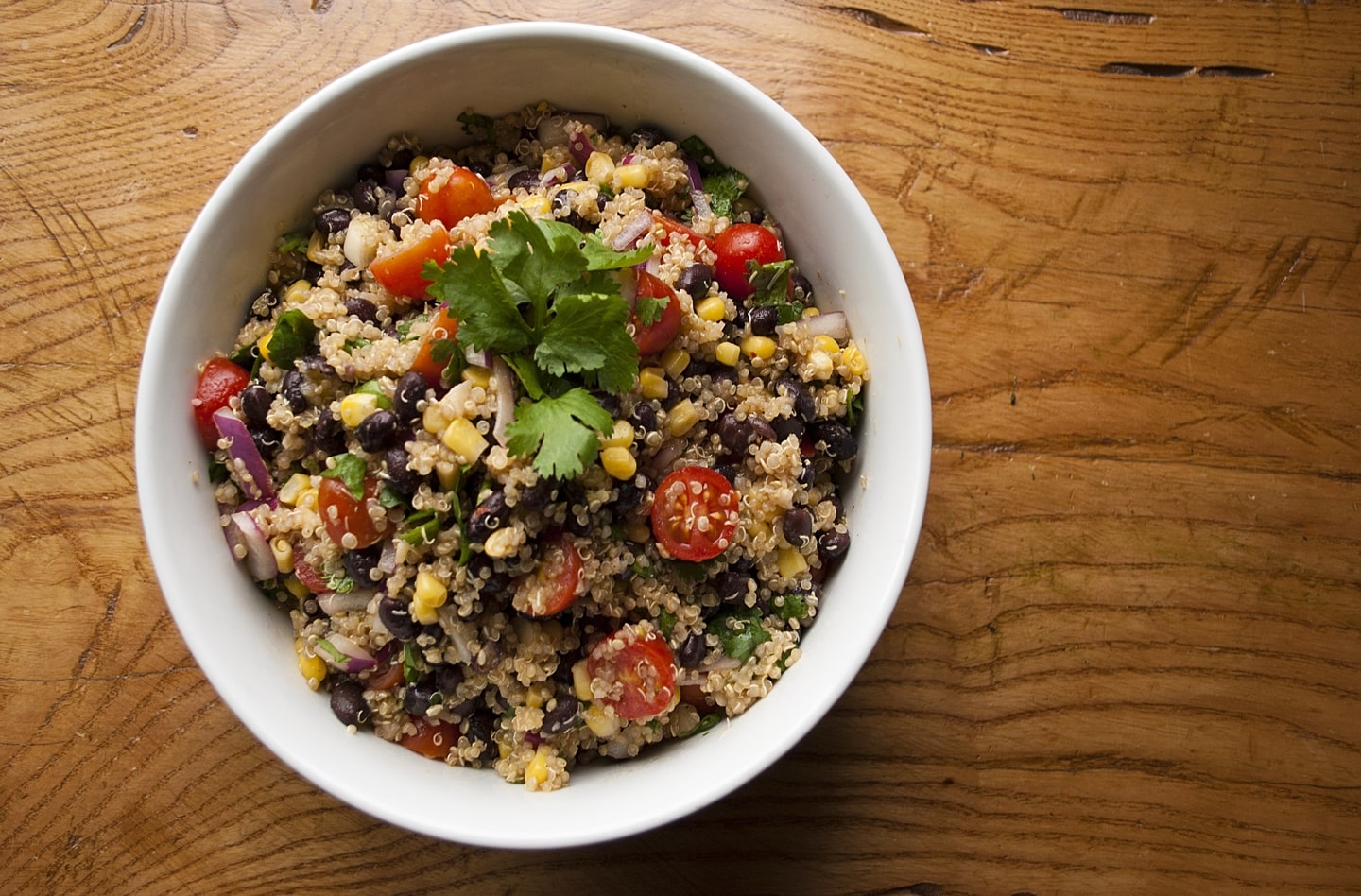 Black Bean-Quinoa Salad